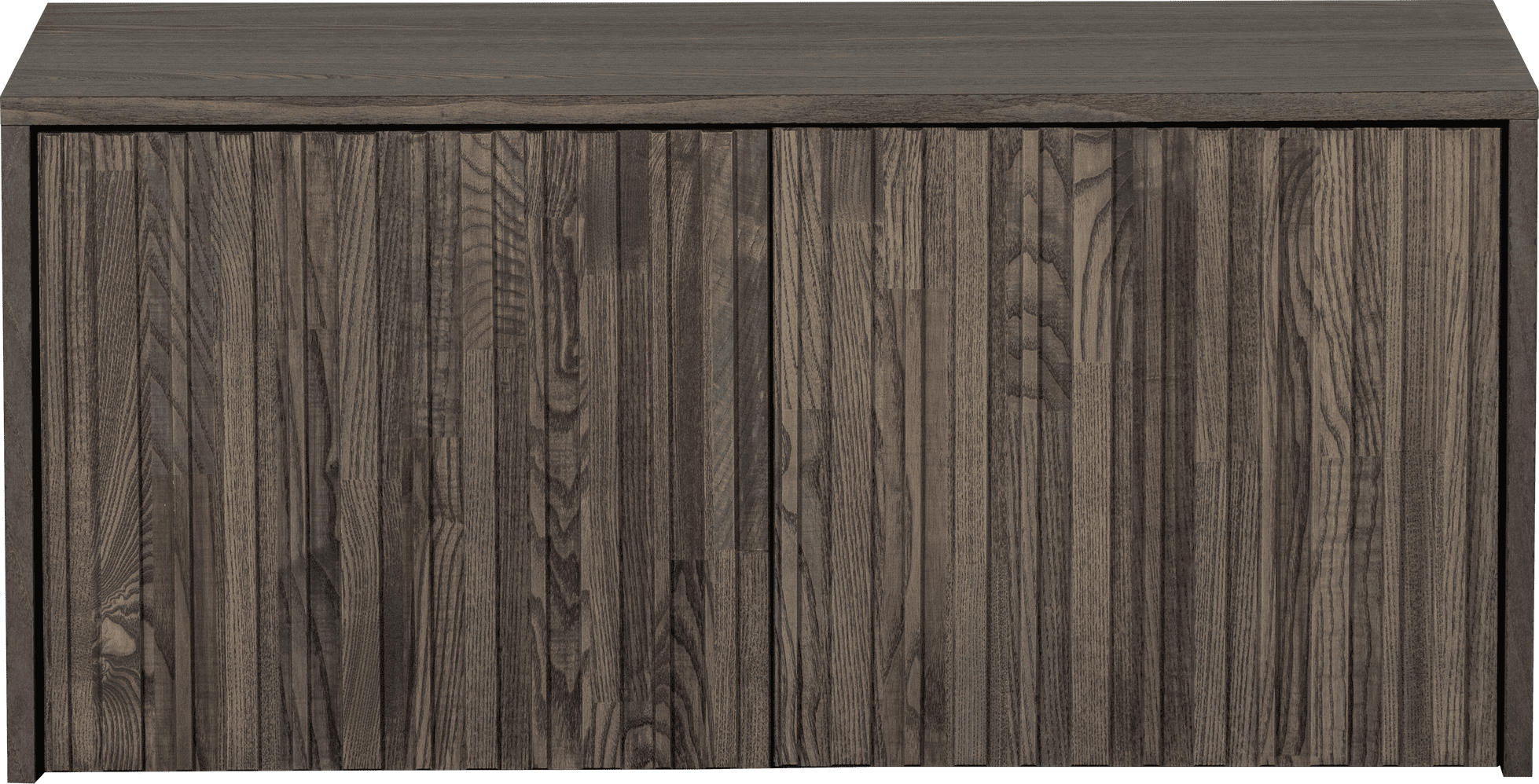 WOOOD New gravure kistbank essen espresso Bruin Bergkast|Kast
