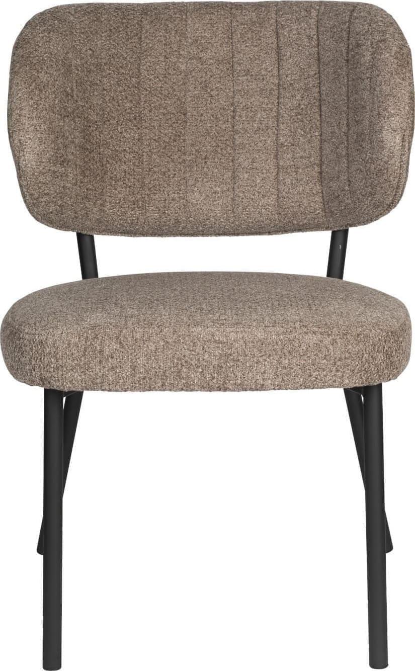 Eetkamerstoel Sanne Brownie White Label Living ZVR1100550