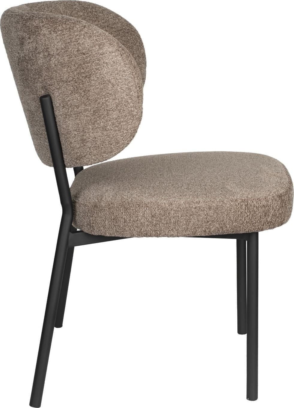 Eetkamerstoel Sanne Brownie White Label Living ZVR1100550