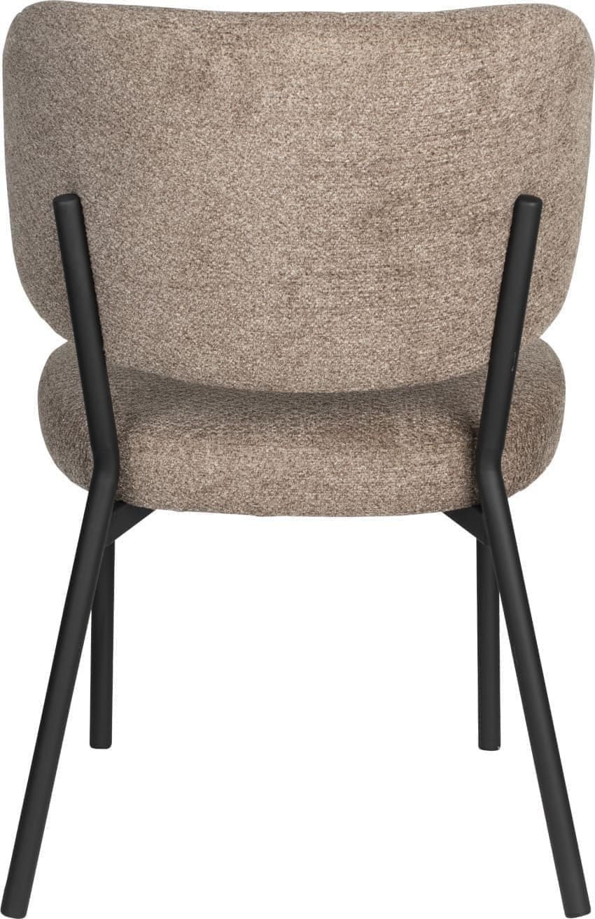 Eetkamerstoel Sanne Brownie White Label Living ZVR1100550