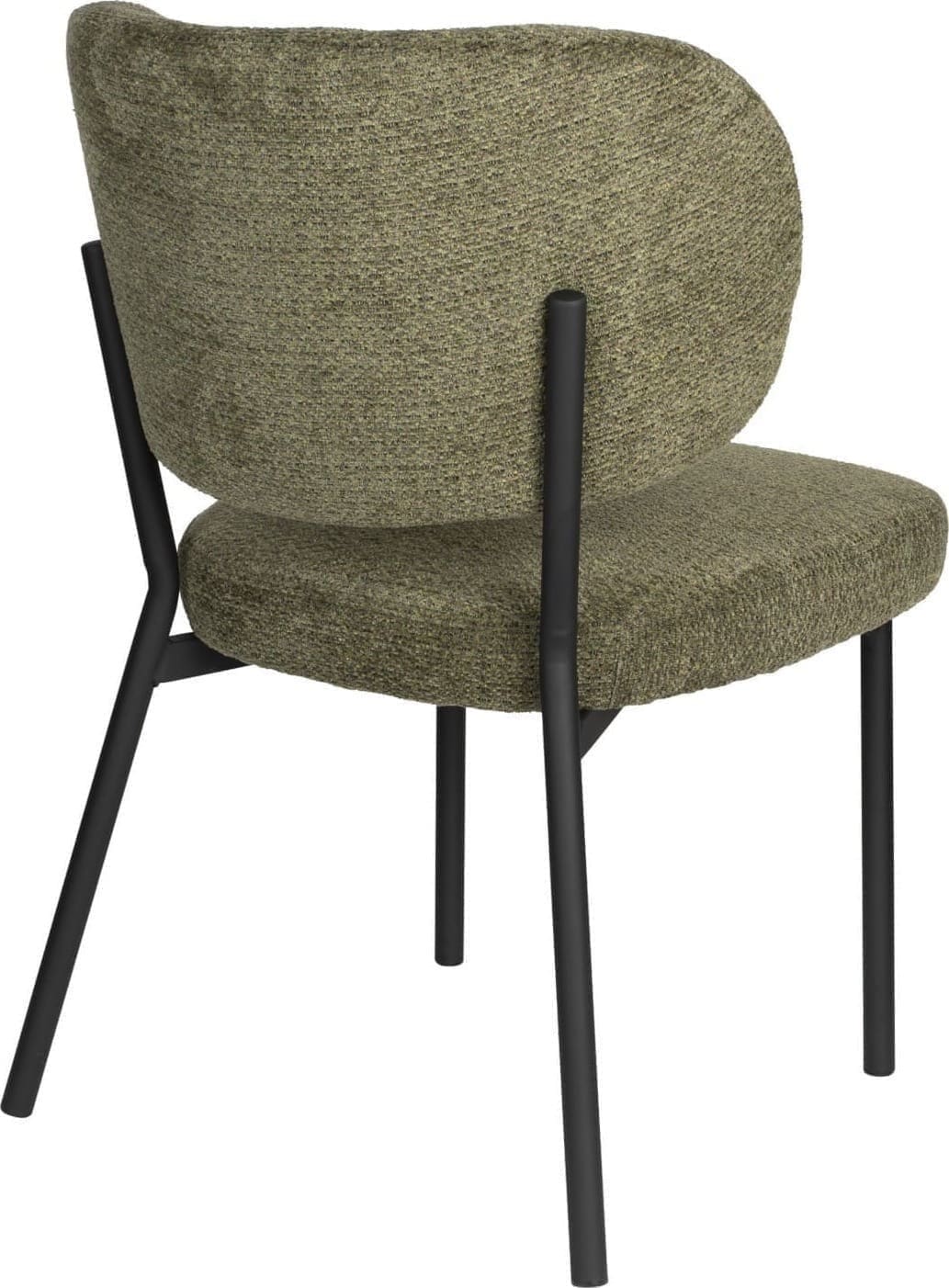 Eetkamerstoel Sanne Green Grey White Label Living ZVR1100548