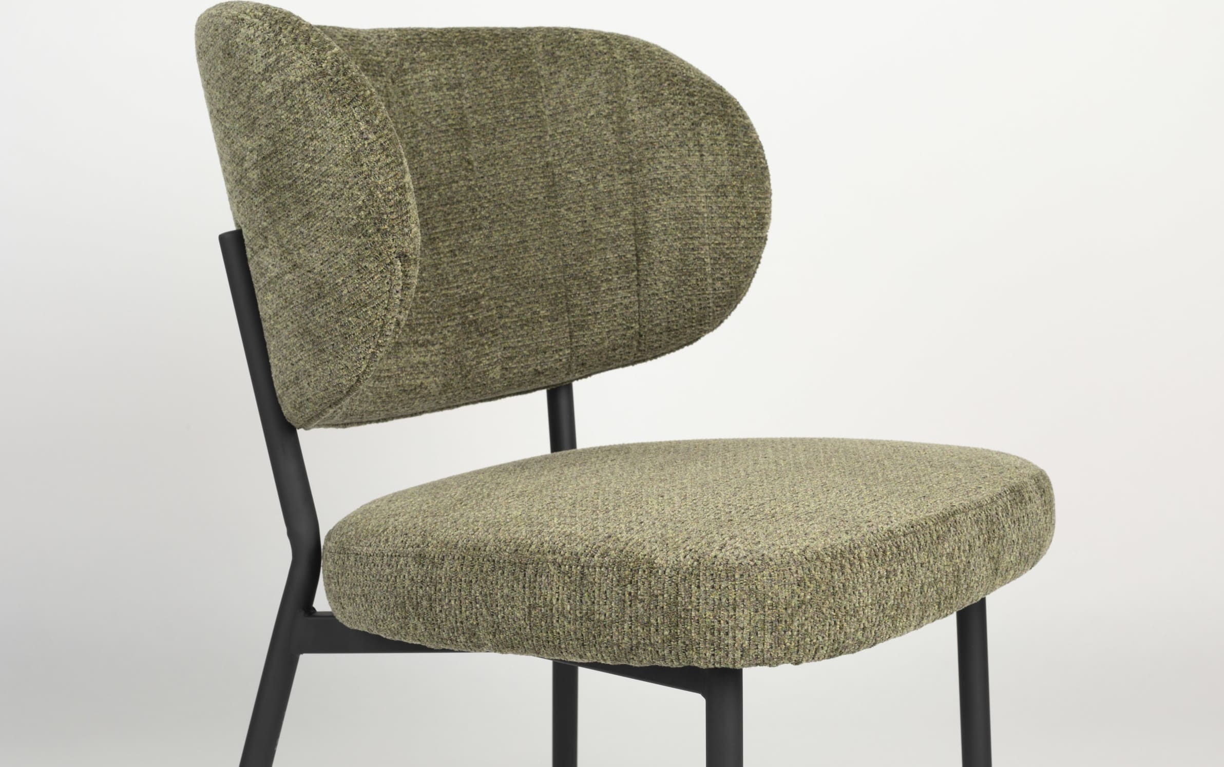 Eetkamerstoel Sanne Green Grey - Afbeelding 8