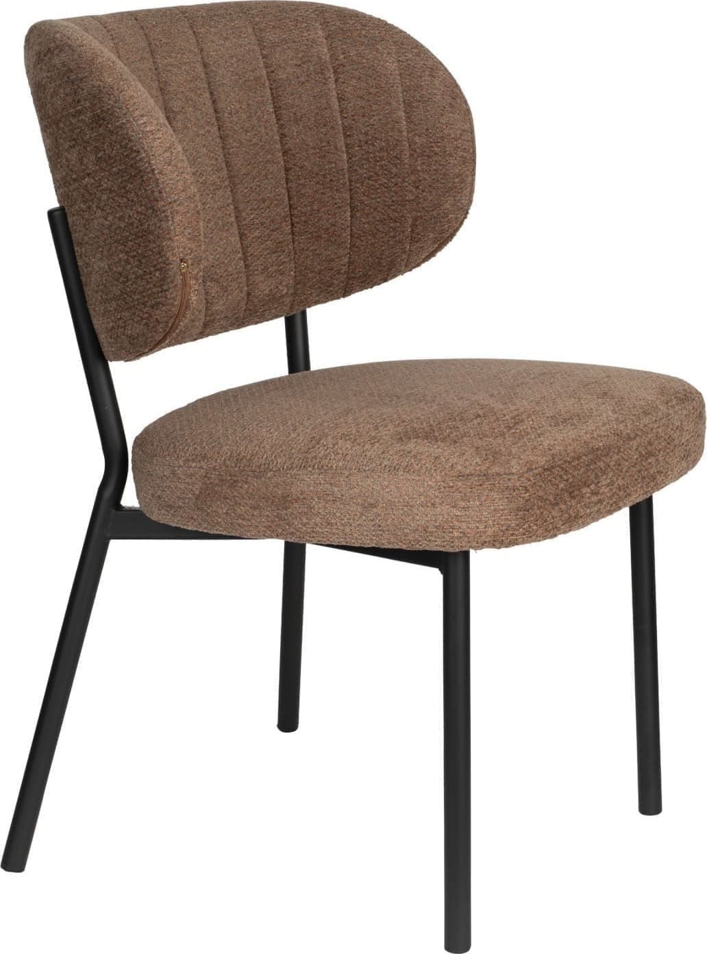 Eetkamerstoel Sanne Orange Grey White Label Living  ZVR1100549