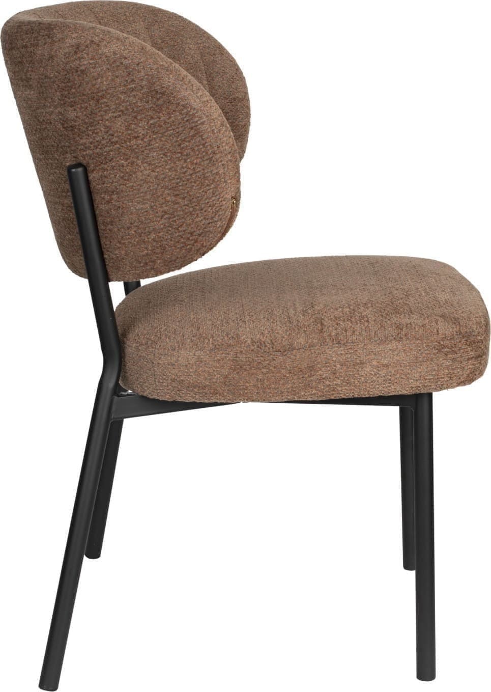 Eetkamerstoel Sanne Orange Grey White Label Living ZVR1100549