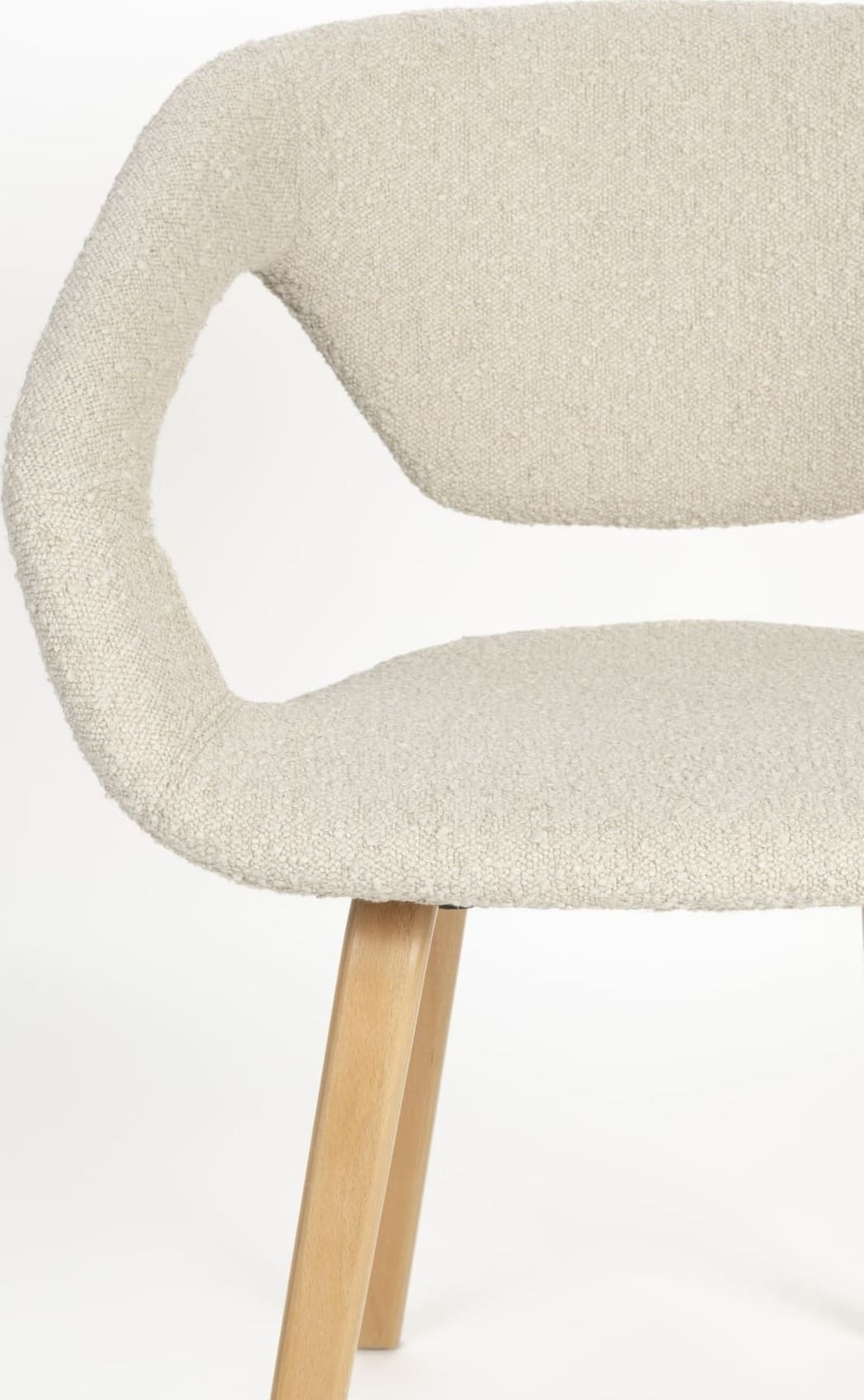 Armstoel Flexback Boucle Beige - Afbeelding 6