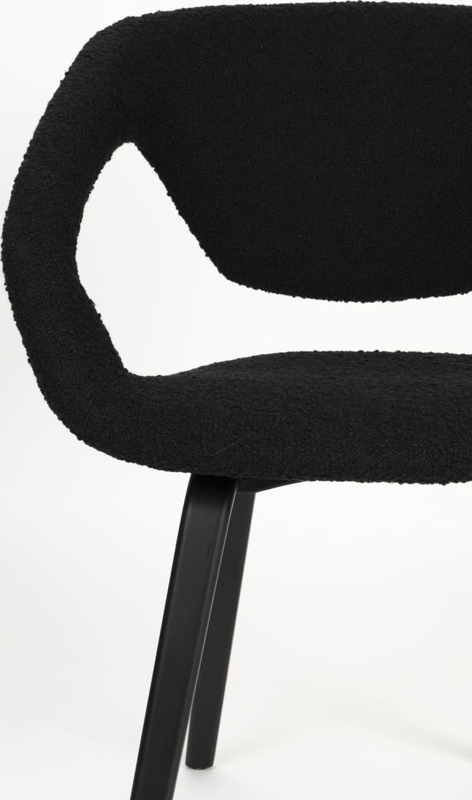 Armstoel Flexback Boucle Black - Afbeelding 6