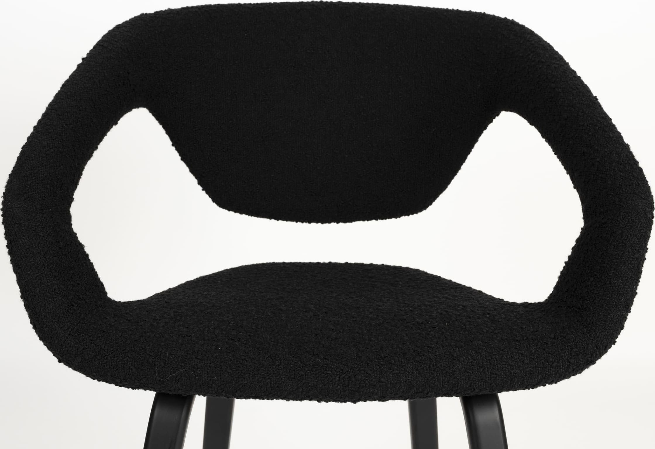 Armstoel Flexback Boucle Black - Afbeelding 7