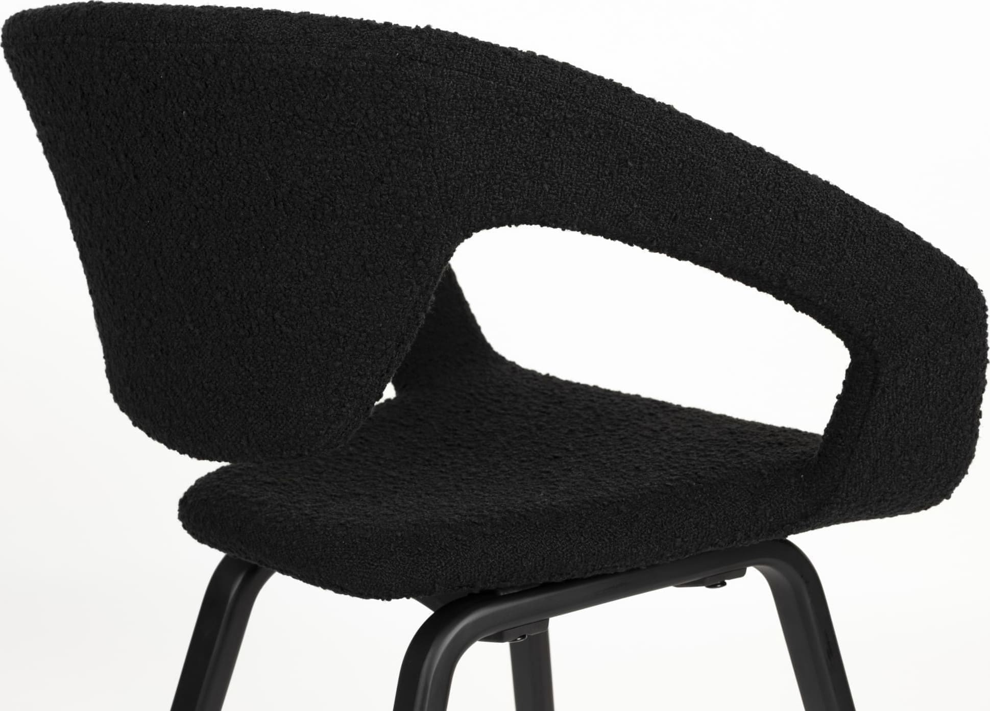 Armstoel Flexback Boucle Black - Afbeelding 9
