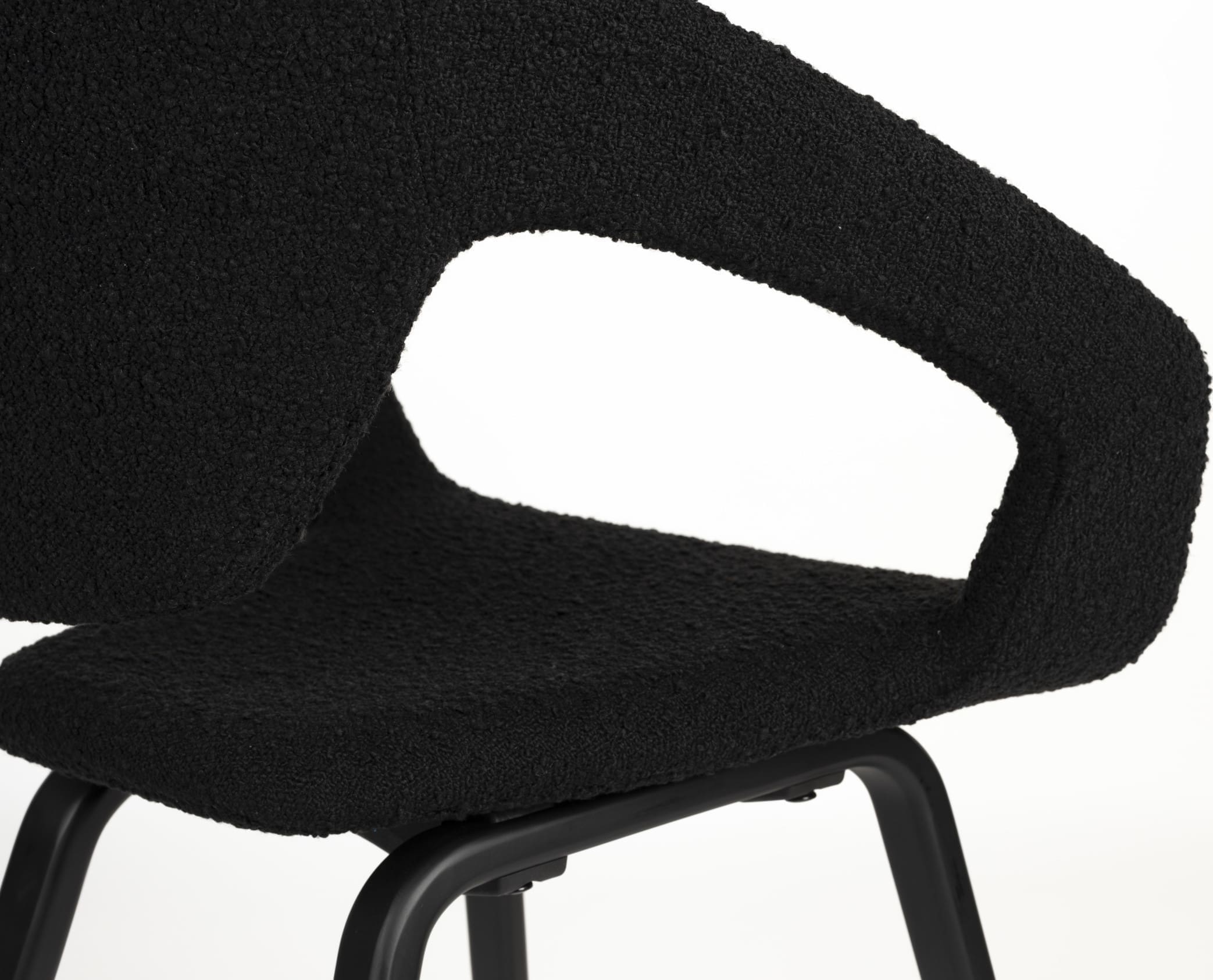 Armstoel Flexback Boucle Black - Afbeelding 10