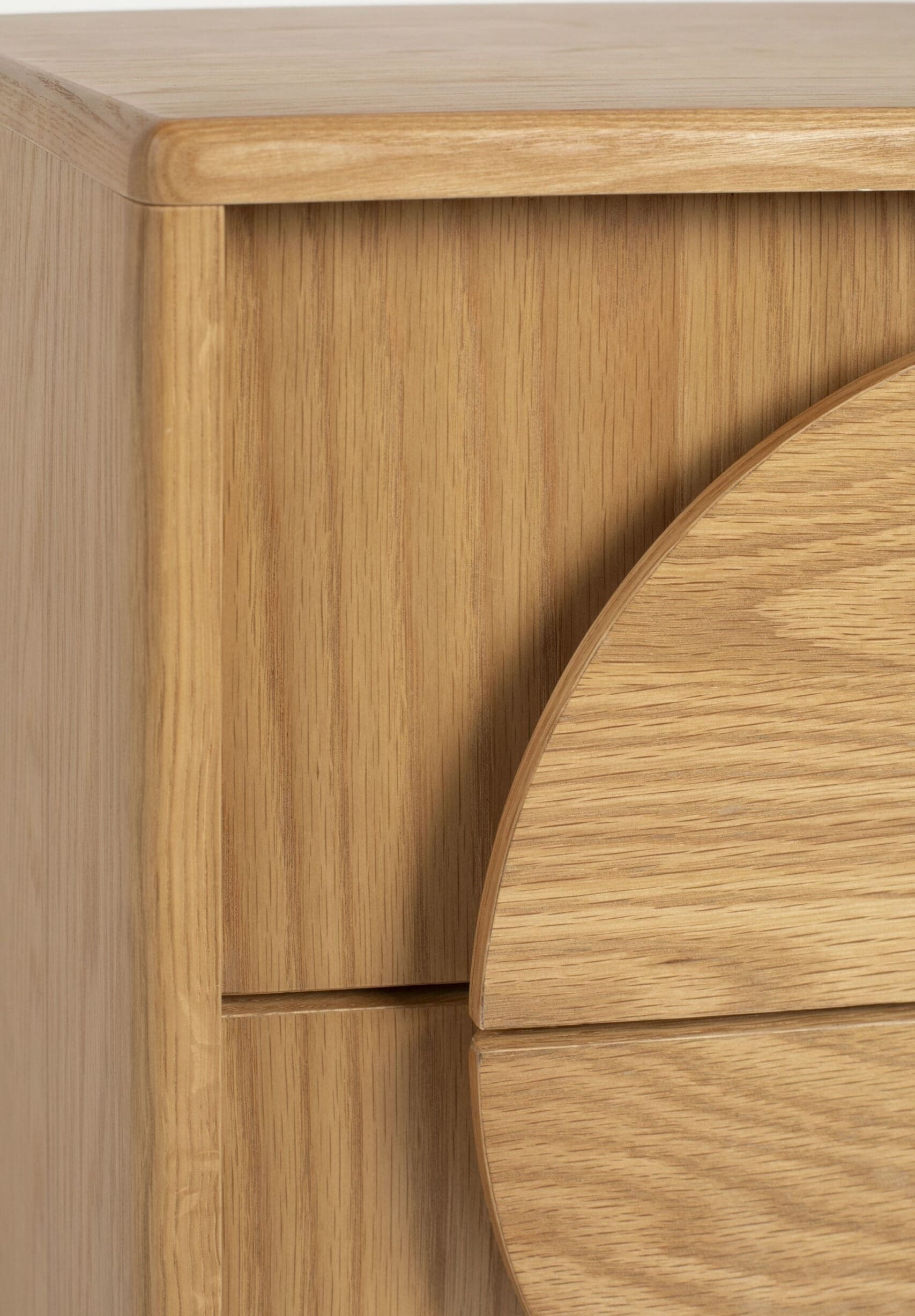 Bijzettafel / Bedstand Groove Natural Oak - Afbeelding 5