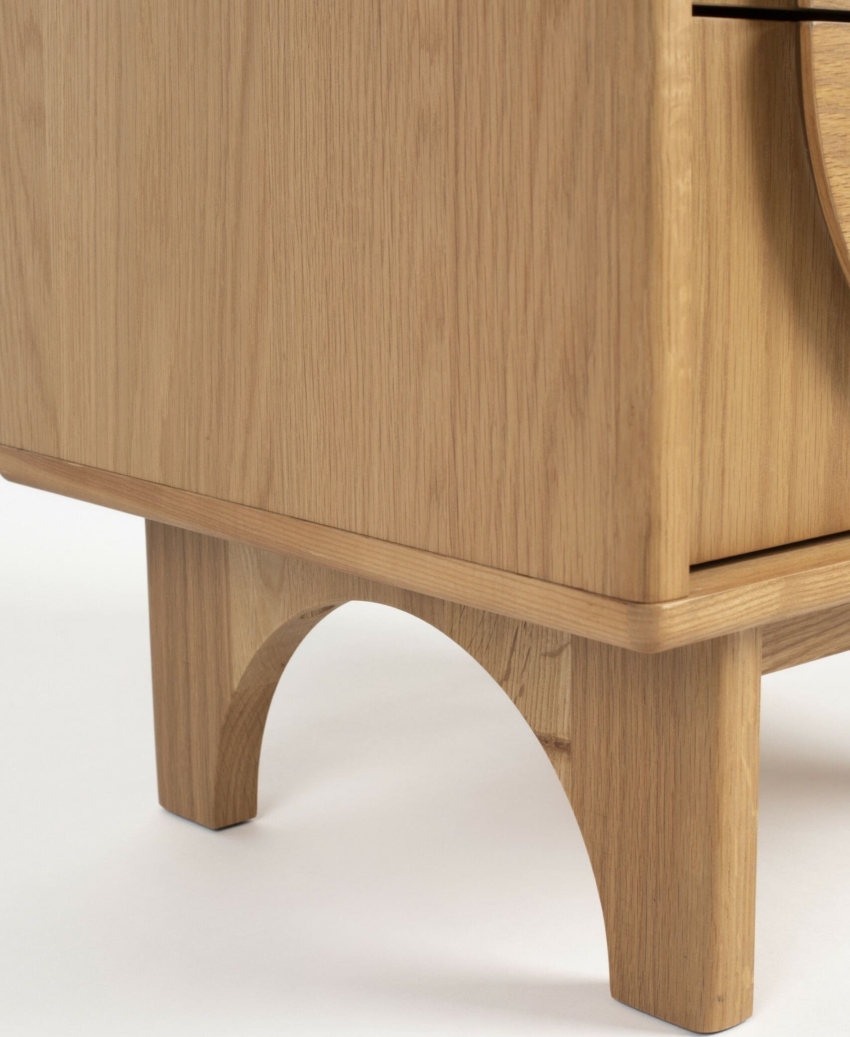 Bijzettafel / Bedstand Groove Natural Oak - Afbeelding 7