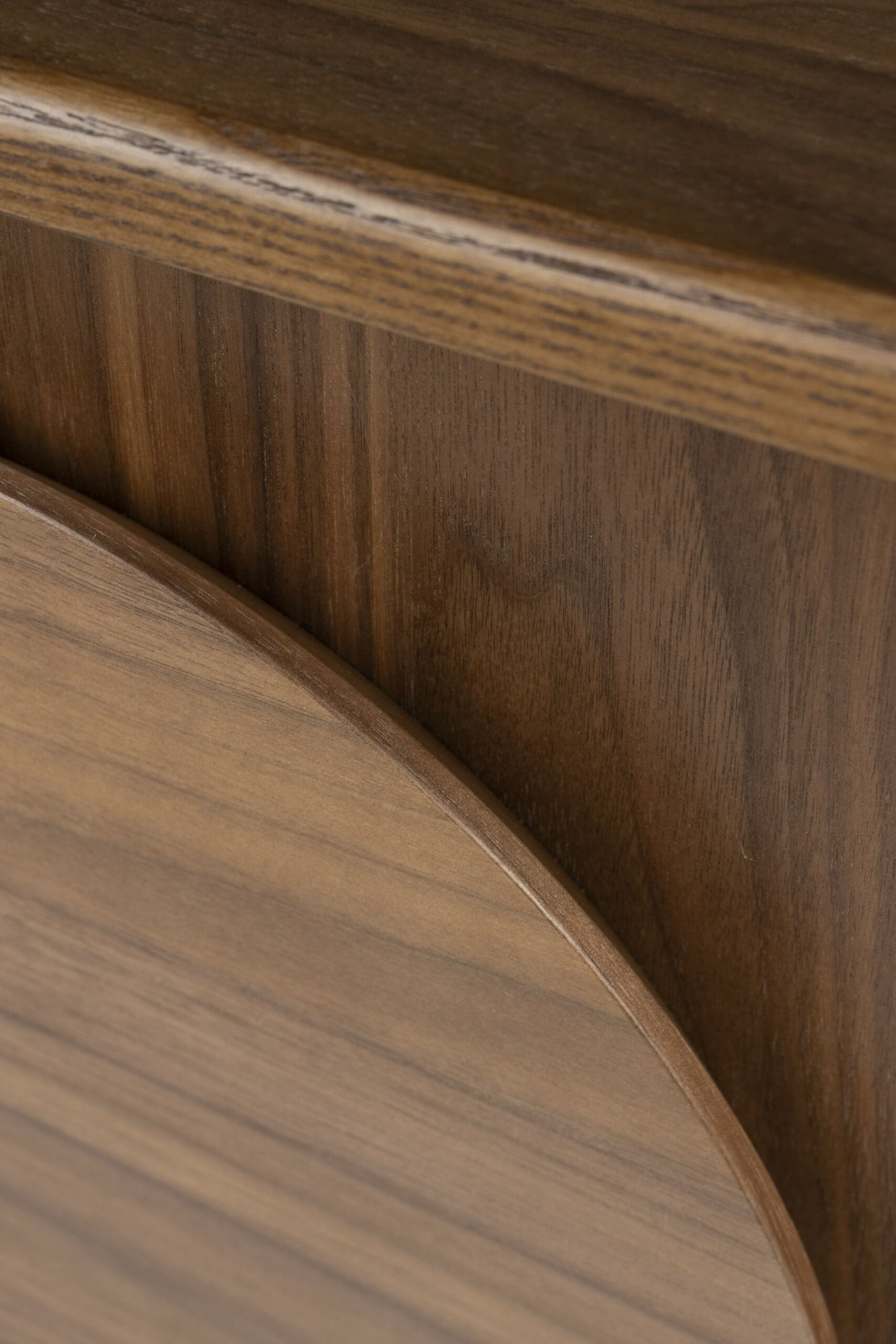 Bijzettafel / Bedstand Groove Walnut - Afbeelding 3
