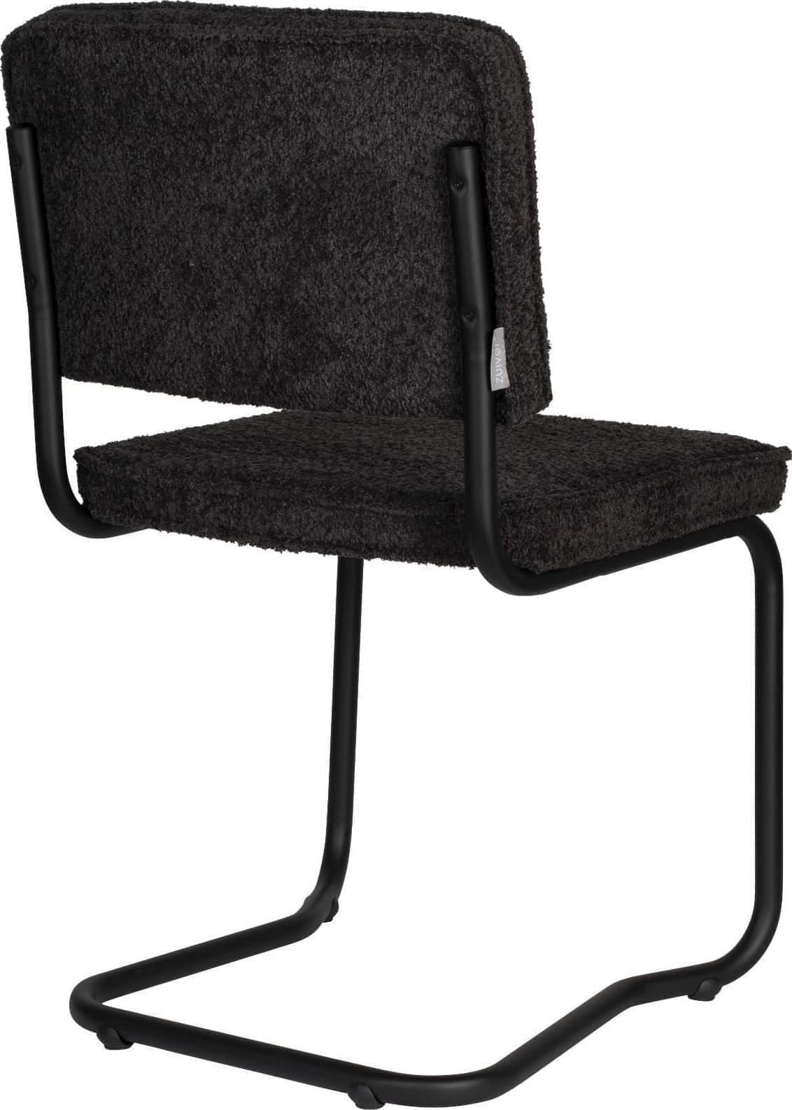 Eetkamerstoel Ridge Kink Soft Black Zuiver ZVR1100571