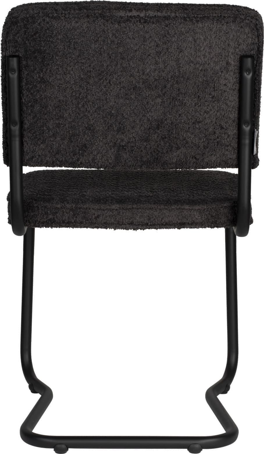 Eetkamerstoel Ridge Kink Soft Black Zuiver ZVR1100571