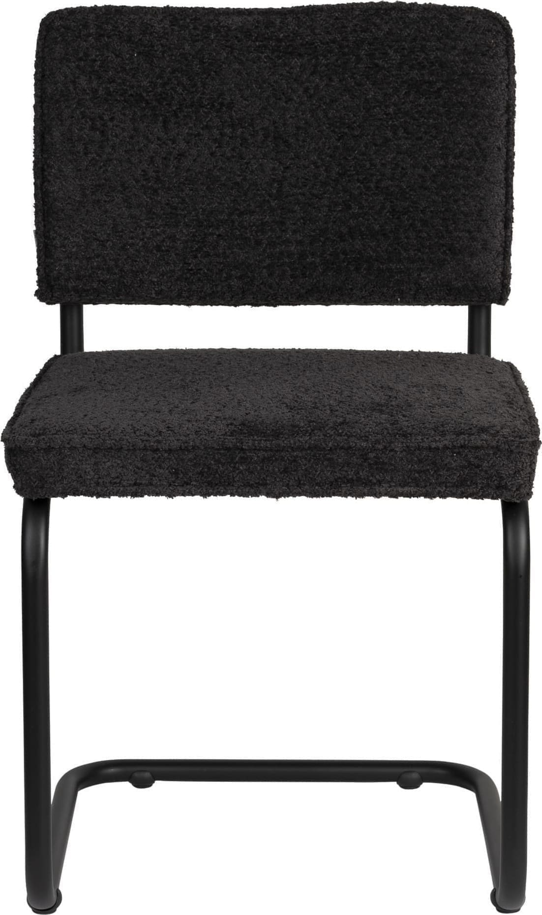 Eetkamerstoel Ridge Soft Black Zuiver ZVR1100559