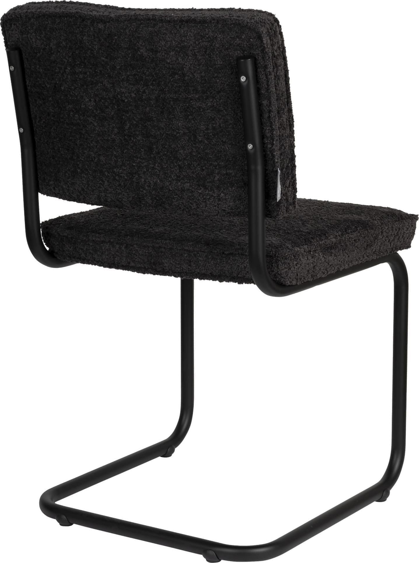 Eetkamerstoel Ridge Soft Black Zuiver ZVR1100559