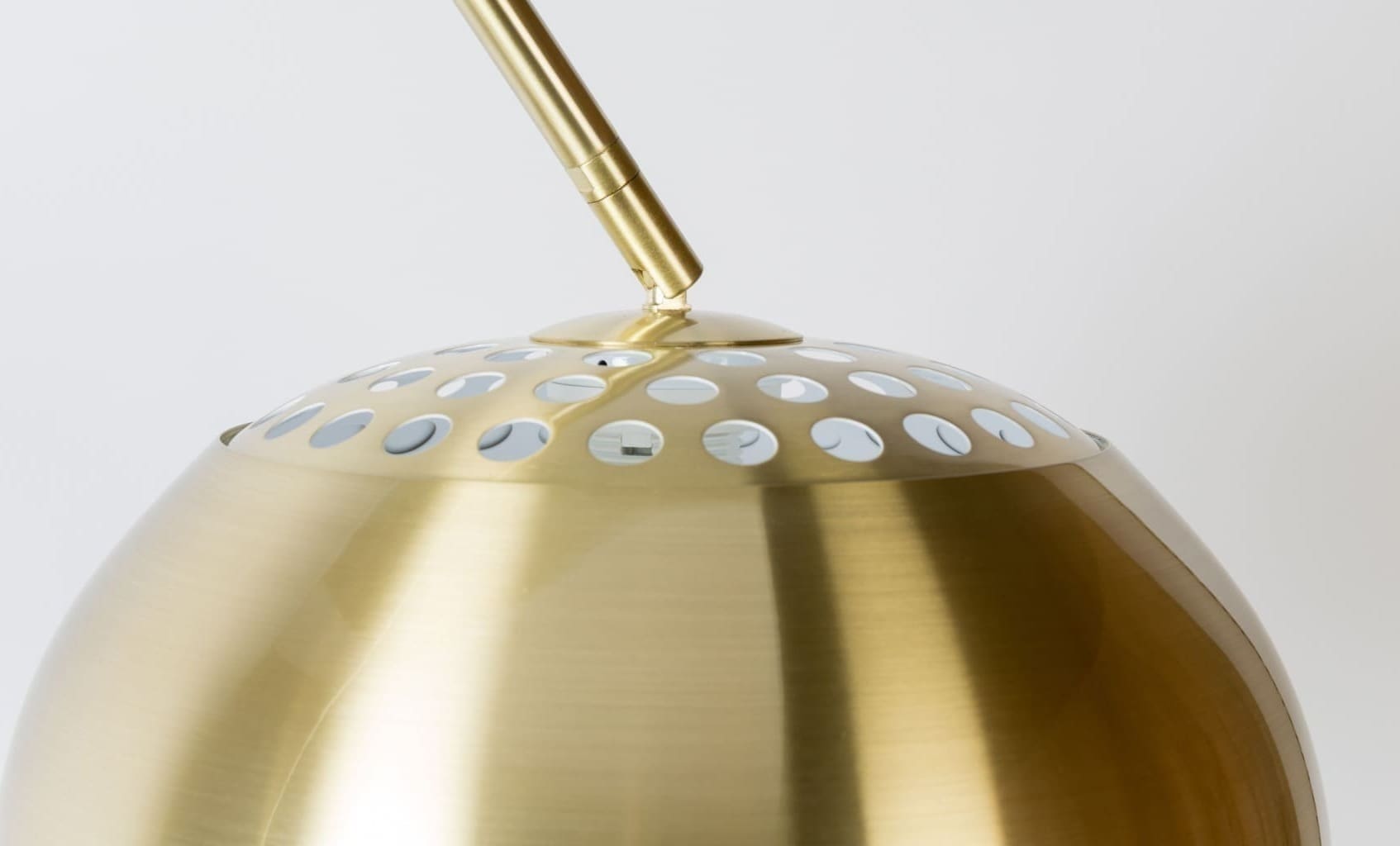 Vloerlamp Metal Bow Brass Zuiver ZVR5100047