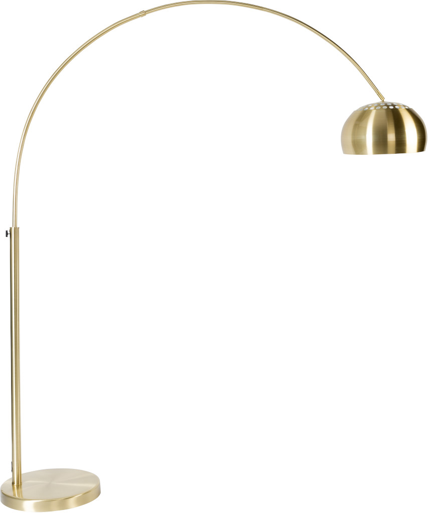 Vloerlamp Metal Bow Brass Zuiver Vloerlamp ZVR5100047