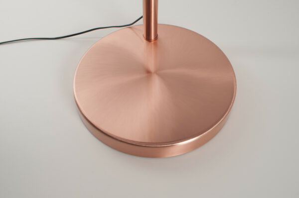 Vloerlamp Metal Bow Copper Zuiver Vloerlamp ZVR5100022