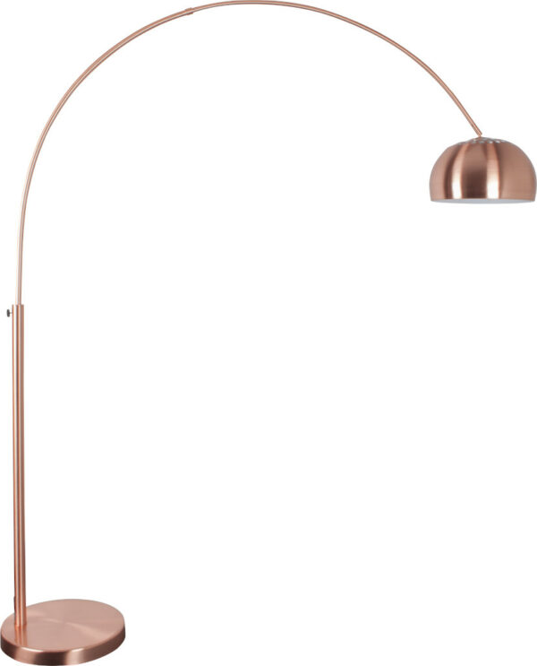 Vloerlamp Metal Bow Copper Zuiver Vloerlamp ZVR5100022