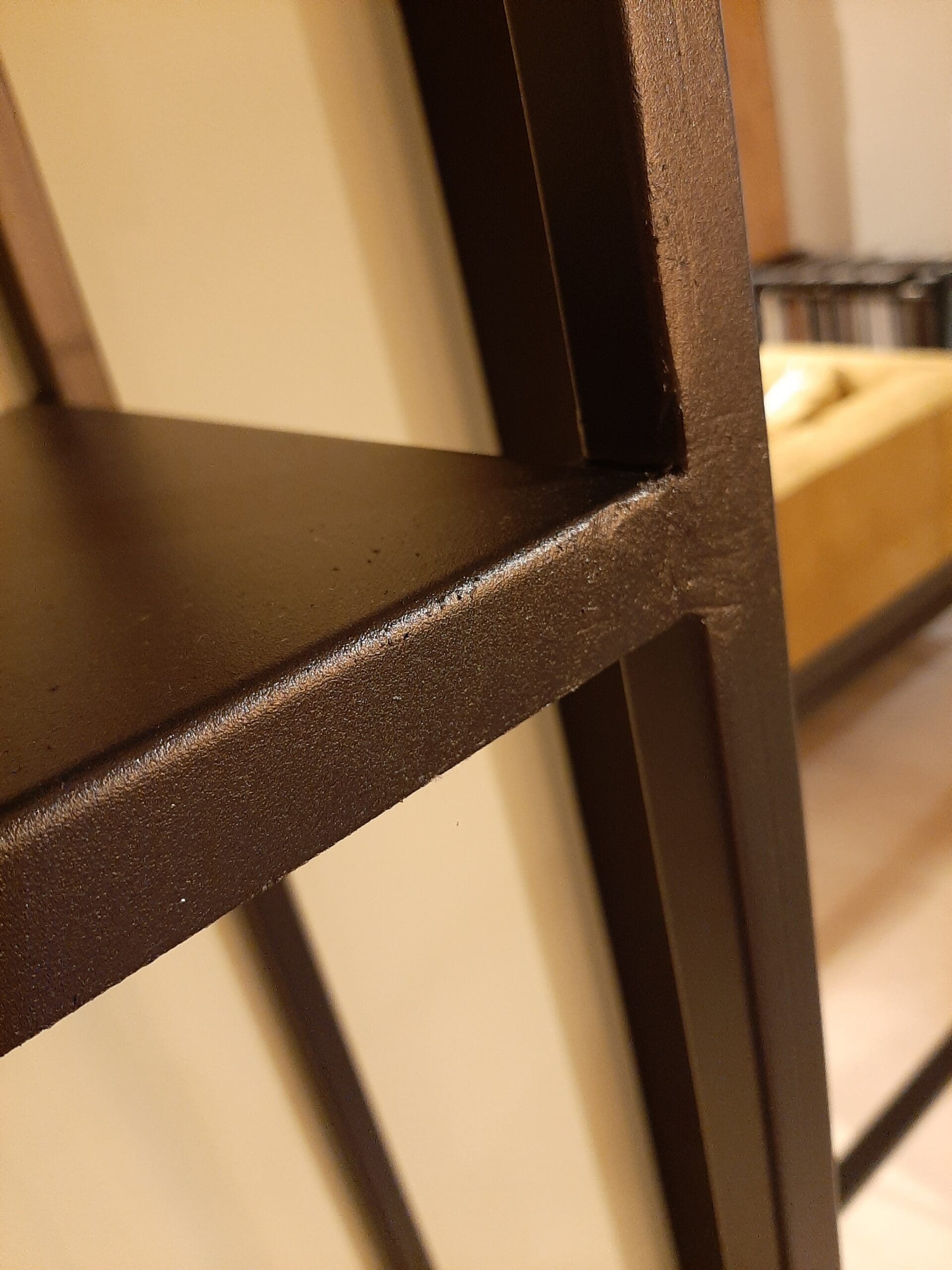 Industrial wandmeubel - zwart metaal **SHOWROOMMODEL** - Afbeelding 3