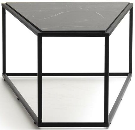 COCO maison Stand Up salontafel triangel 97x60cm - zwart Zwart Salontafel