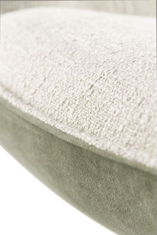 INHOUSE Draaifauteuil Monzone beige groen Groen Draaifauteuil