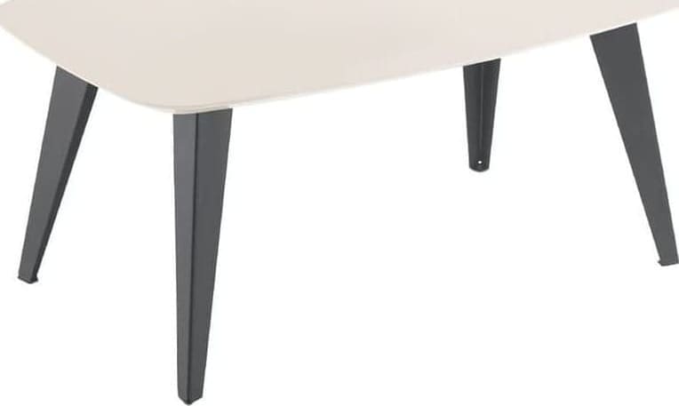 INHOUSE Salontafelset Somani Deens ovaal lichtgrijs Grijs Salontafel