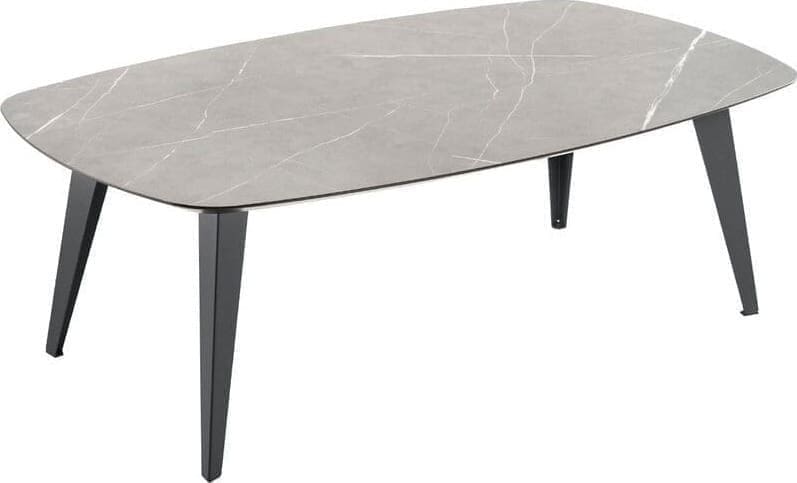 INHOUSE Salontafelset Somani Deens ovaal lichtgrijs Grijs Salontafel
