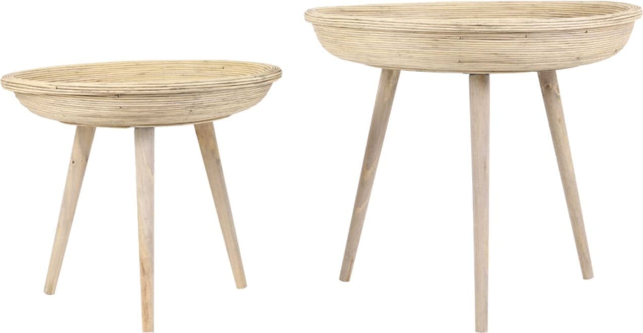 Bijzettafel Colon - Naturel Light & Living Bijzettafel 6760684
