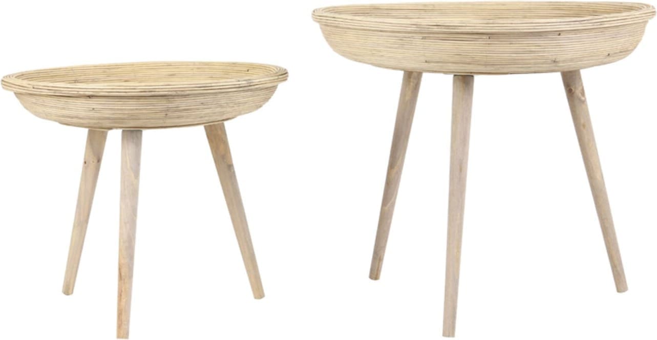 Bijzettafel Colon - Naturel Light & Living Bijzettafel 6760684