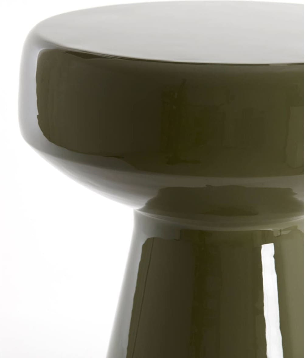 Bijzettafel Dakwa - Glanzend Donker Olijf Groen Light & Living Bijzettafel 6796581