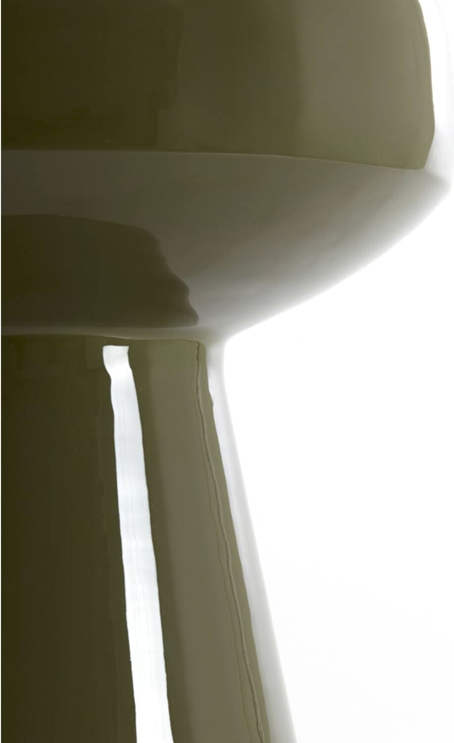 Bijzettafel Dakwa - Glanzend Donker Olijf Groen Light & Living Bijzettafel 6796581