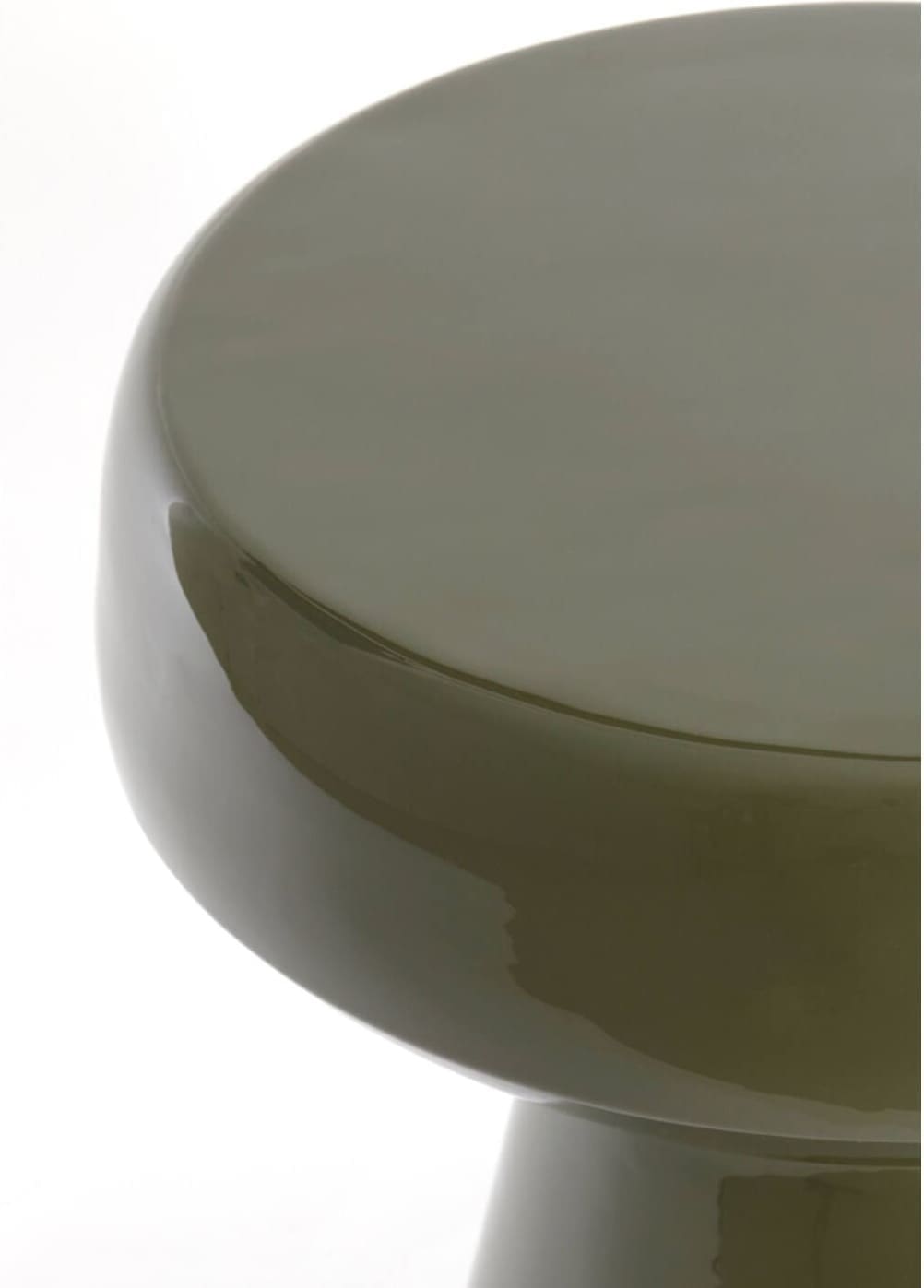 Bijzettafel Dakwa - Glanzend Donker Olijf Groen Light & Living Bijzettafel 6796581