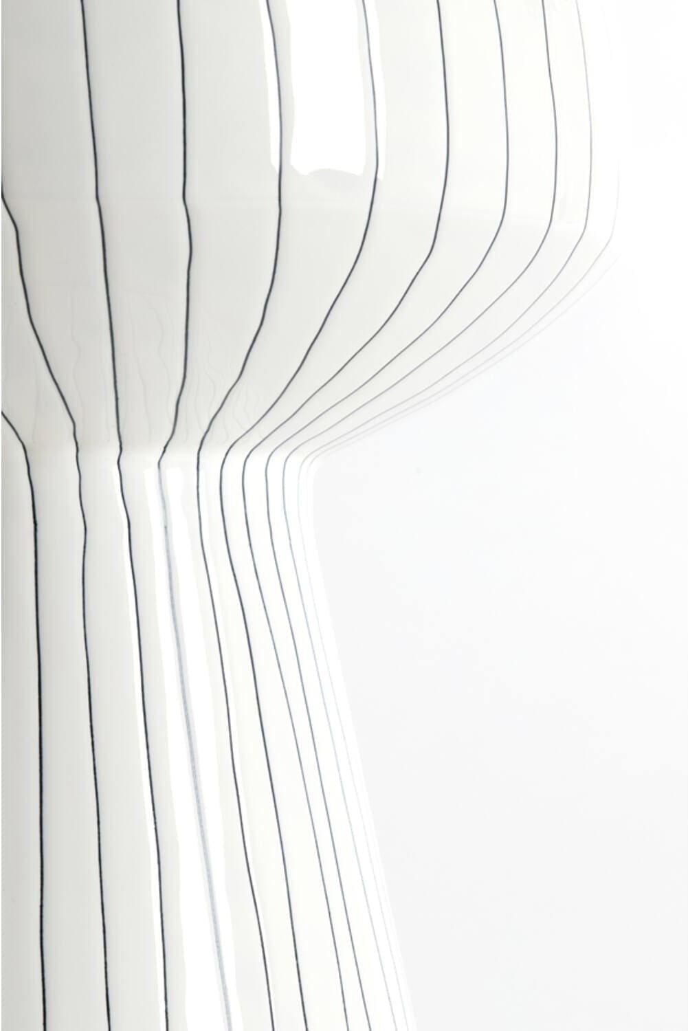 Bijzettafel Dakwa - Glanzend Wit+zwart Light & Living Bijzettafel 6796546