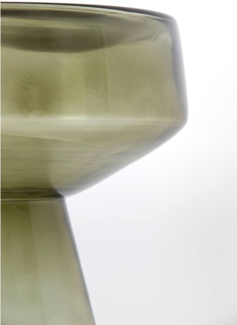 Bijzettafel Dakwa - Glas Grijs Groen Light & Living Bijzettafel 6779076
