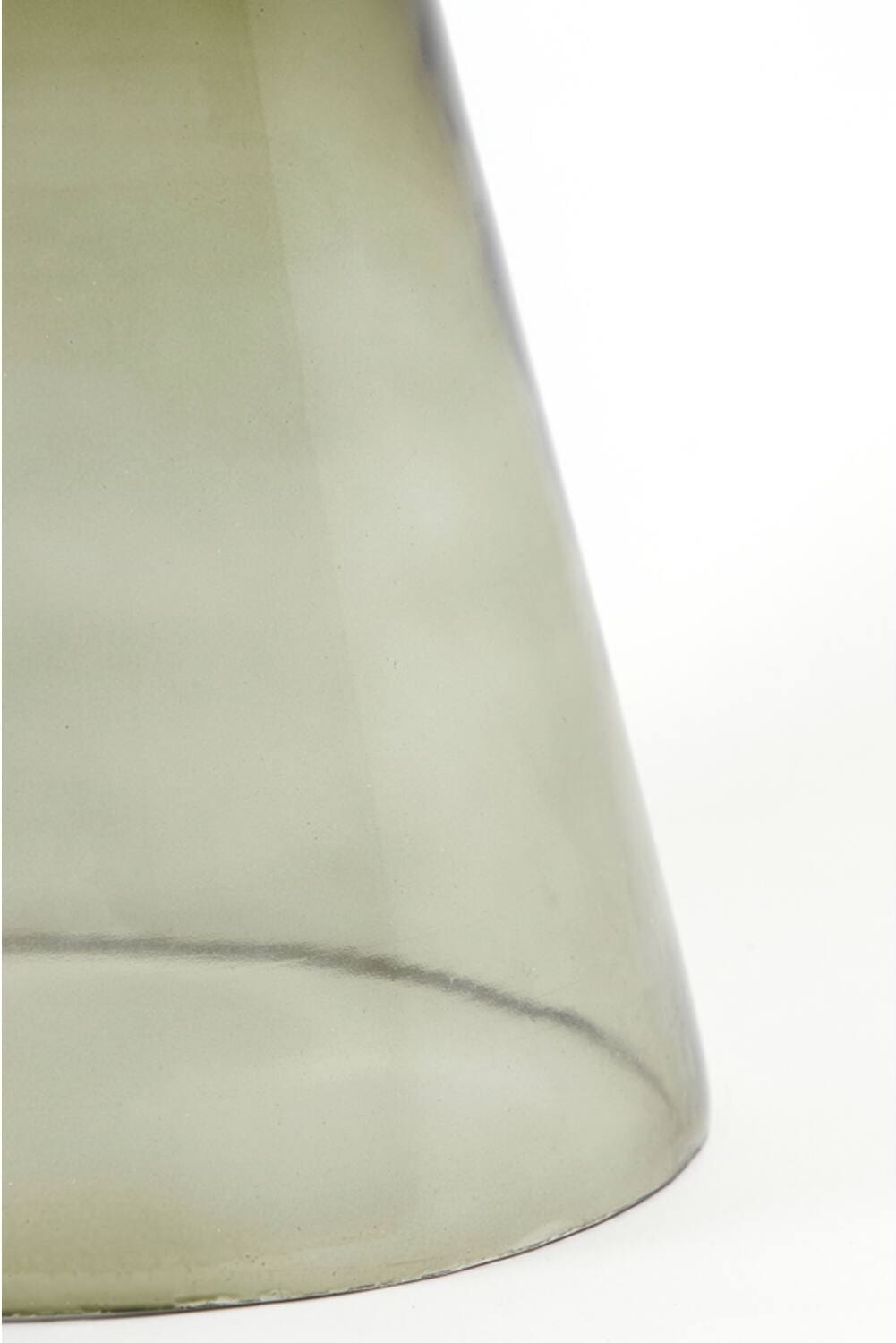 Bijzettafel Dakwa - Glas Grijs Groen Light & Living Bijzettafel 6779076