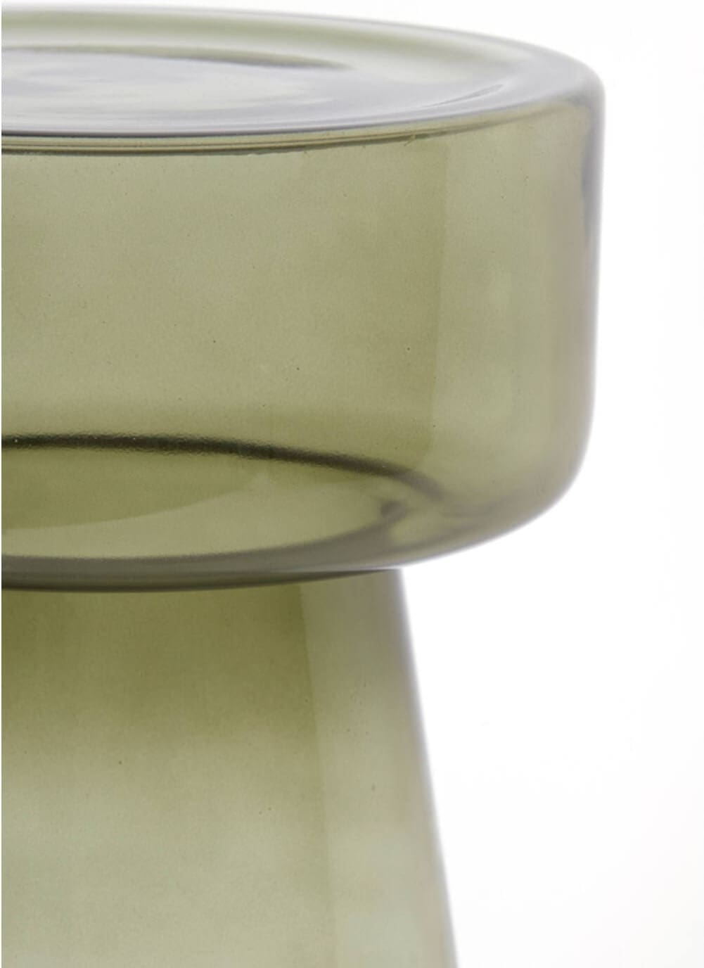 Bijzettafel Dakwa - Glas Grijs Groen Light & Living Bijzettafel 6779176