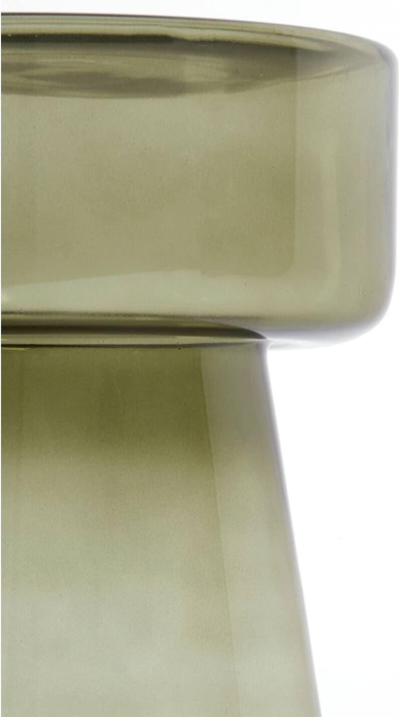 Bijzettafel Dakwa - Glas Grijs Groen Light & Living Bijzettafel 6779176