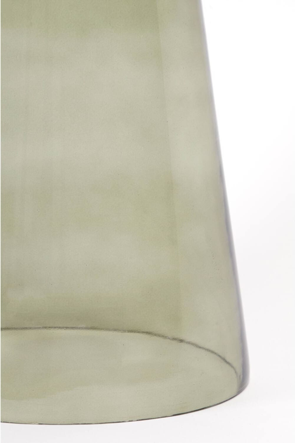 Bijzettafel Dakwa - Glas Grijs Groen Light & Living Bijzettafel 6779176