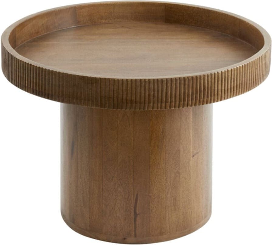 Bijzettafel Kalomo - Hout Donker Bruin Light & Living Bijzettafel 6777384