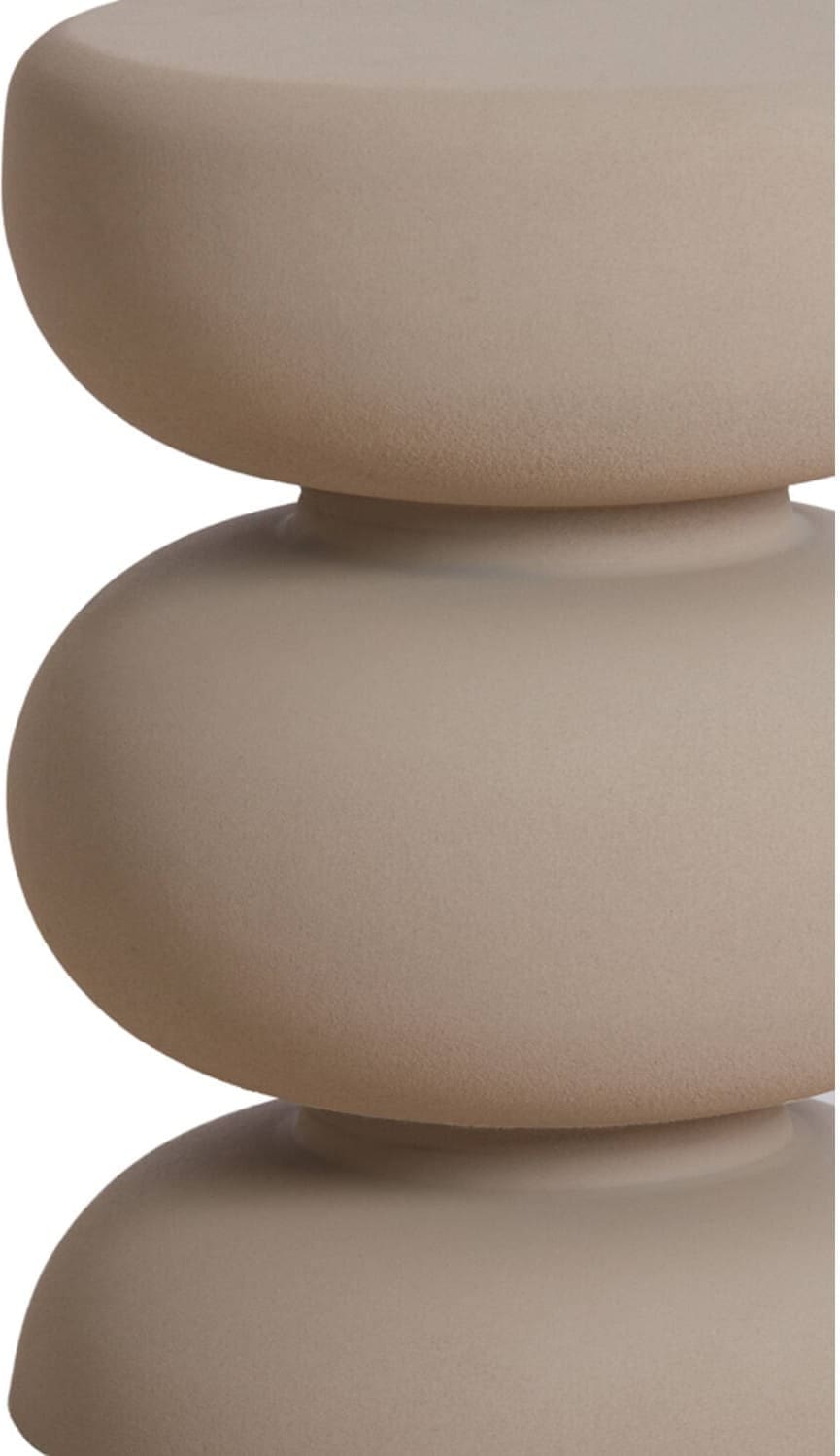 Bijzettafel Kobodo - Mat Crème Light & Living Bijzettafel 6796743