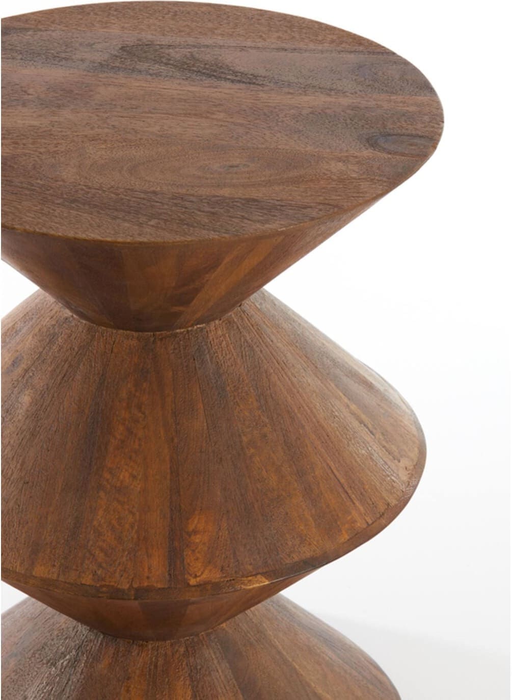Bijzettafel Larus - Mango Hout Bruin Light & Living Bijzettafel 6783784