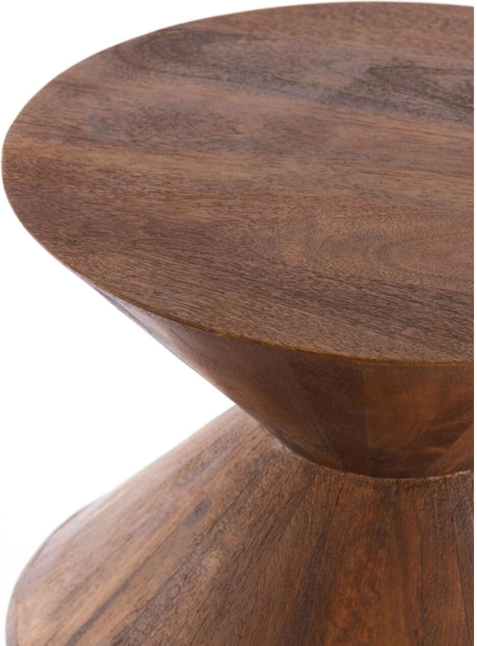 Bijzettafel Larus - Mango Hout Bruin Light & Living Bijzettafel 6783784