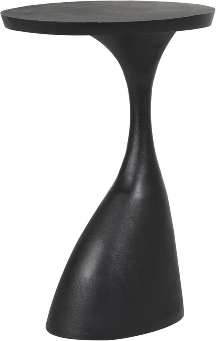 Bijzettafel Macau - Mat Zwart Light & Living Bijzettafel 6761412