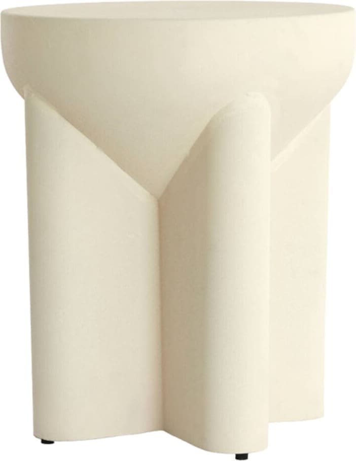 Bijzettafel Mikado - Mat Crème Light & Living Bijzettafel 6797343