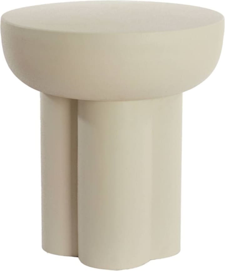 Bijzettafel Mikola - Mat Crème Light & Living Bijzettafel 6797443