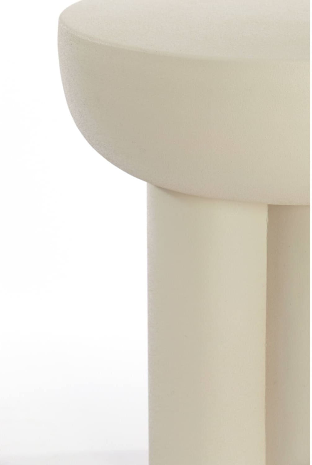 Bijzettafel Mikola - Mat Crème Light & Living Bijzettafel 6797443