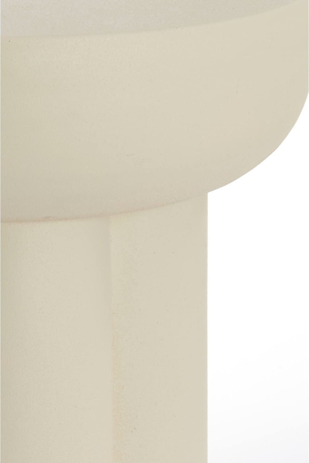 Bijzettafel Mikola - Mat Crème Light & Living Bijzettafel 6797443