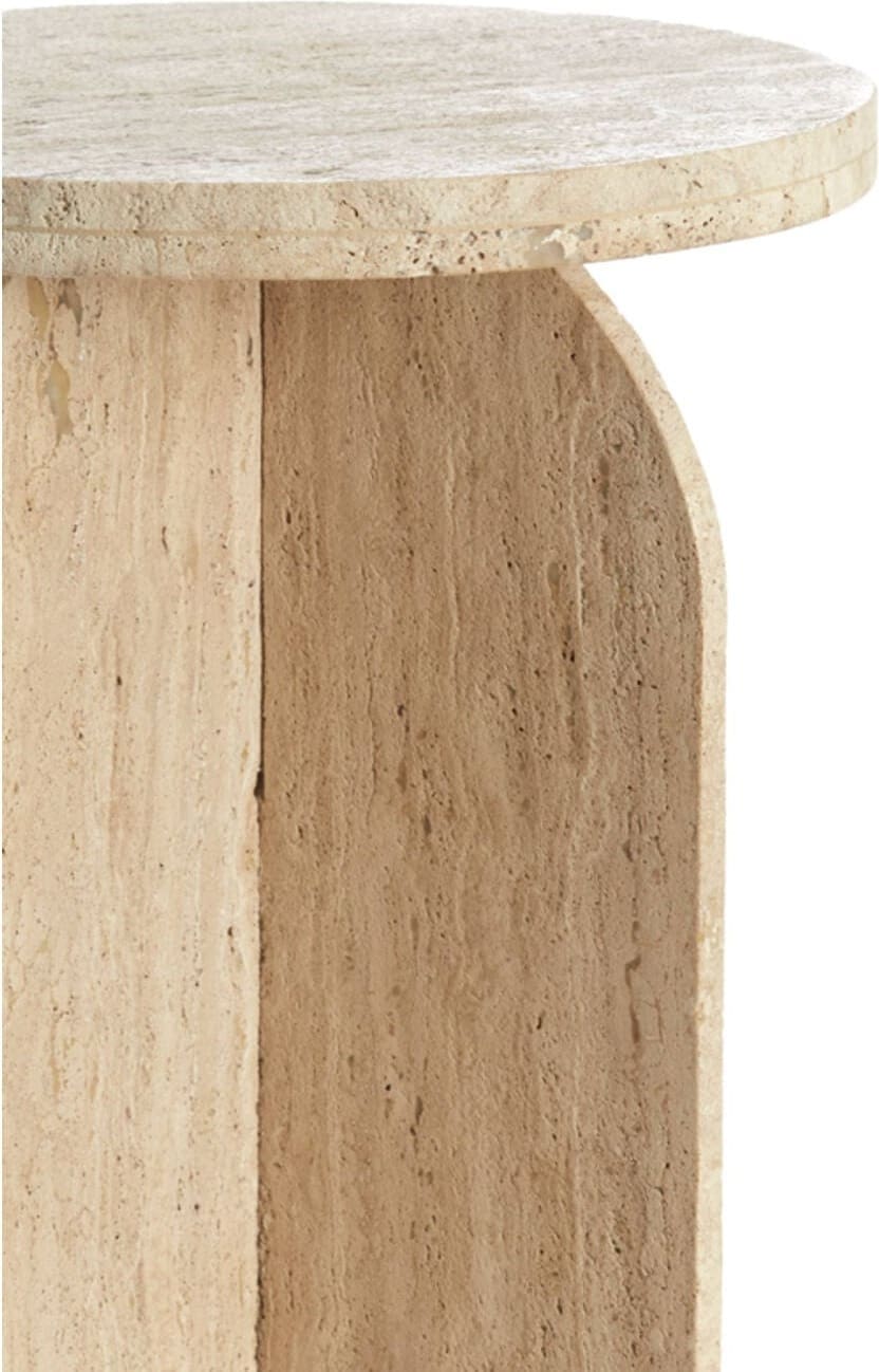 Bijzettafel Otinia - Travertin Zand Light & Living Bijzettafel 6793213